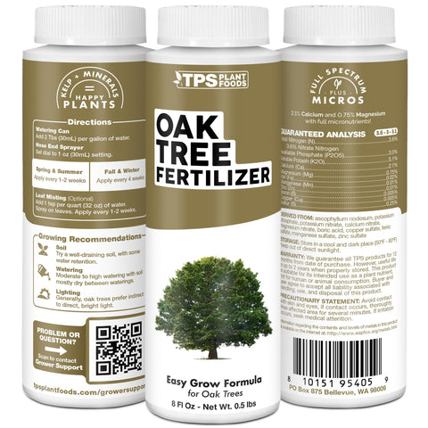 TPS NUTRIENTS Oak Tree Fertilizer ideal for yards and landscapes in residential spaces.