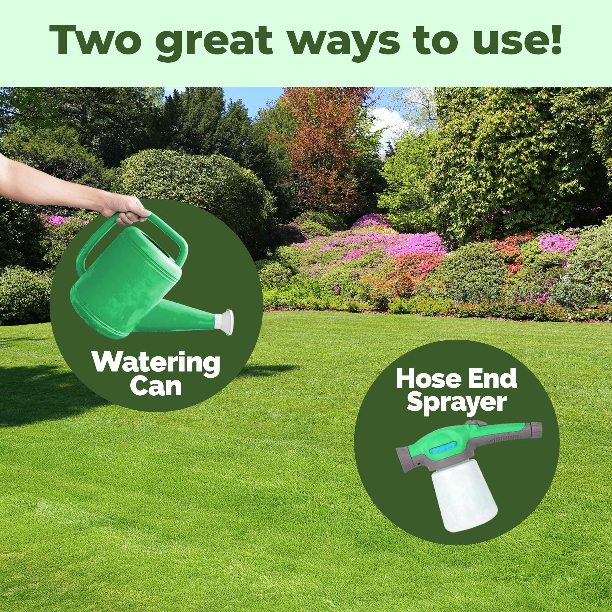 TPS NUTRIENTS Zoysia fertilizer creates a rich, deep green color on the lawn.