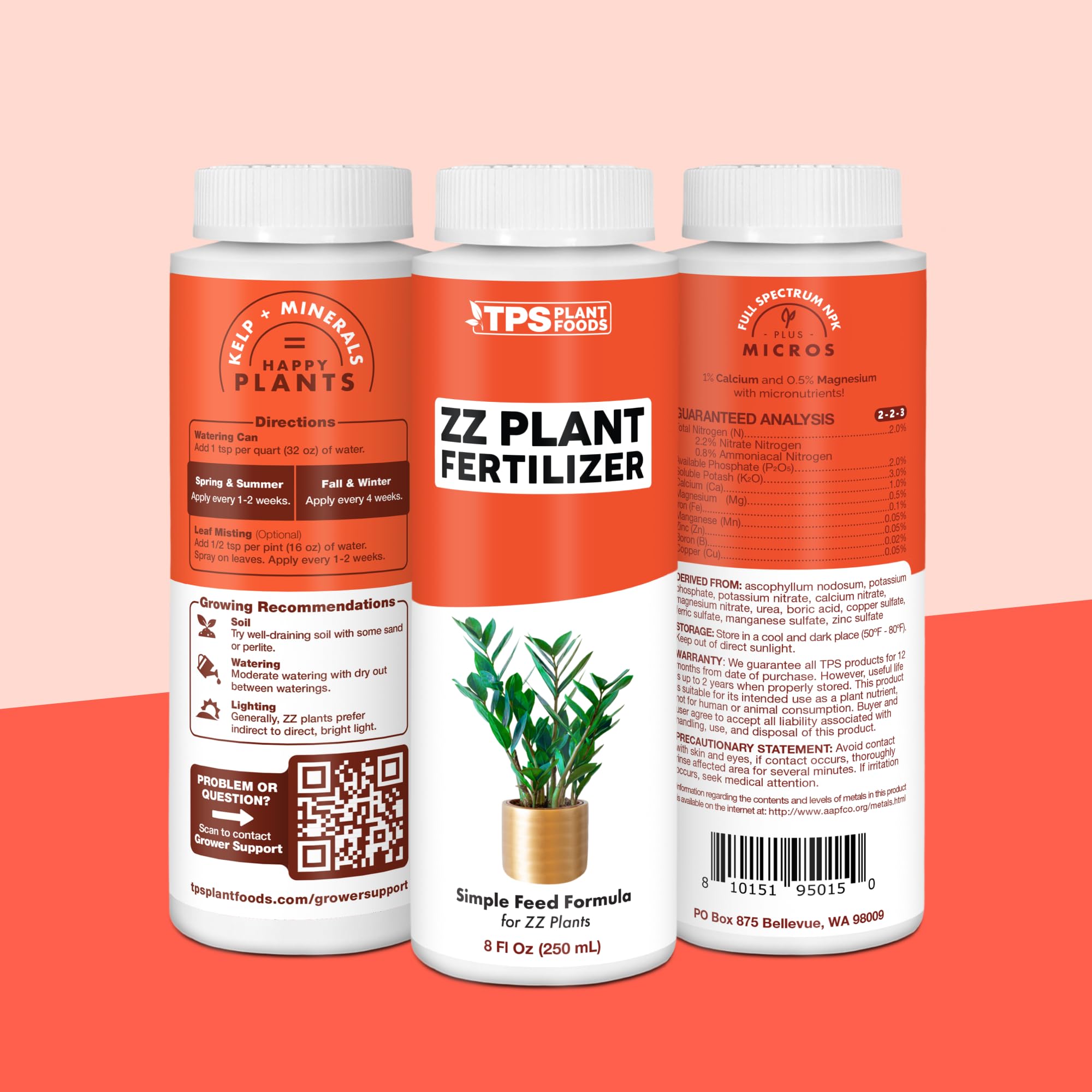 TPS NUTRIENTS ZZ Plant leaf-shine supports glossy foliage.