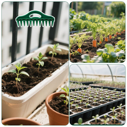 TQDXZA ergonomic grip reduces garden fatigue during long planting sessions