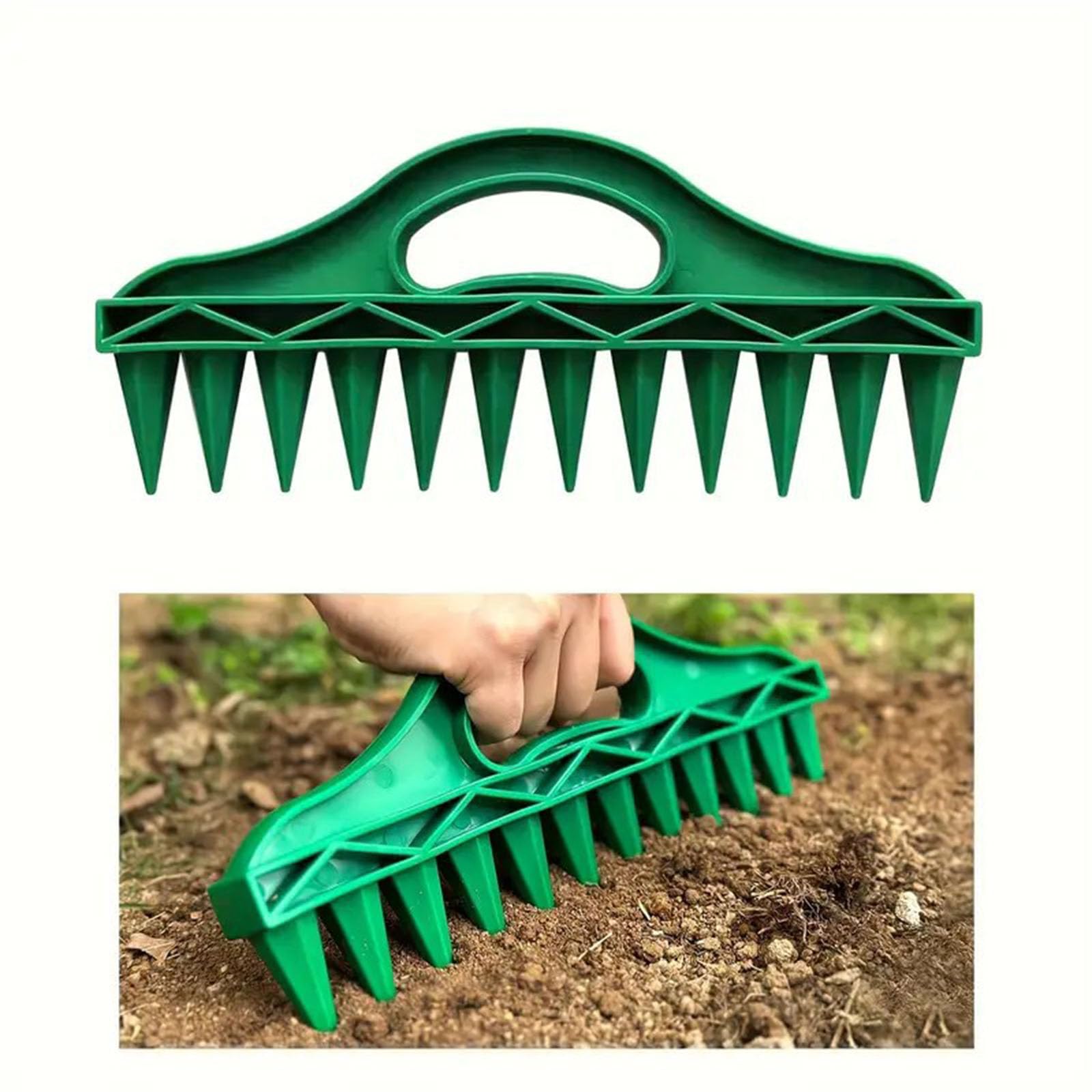 TQDXZA washable and clog-proof design keeps soil from clinging