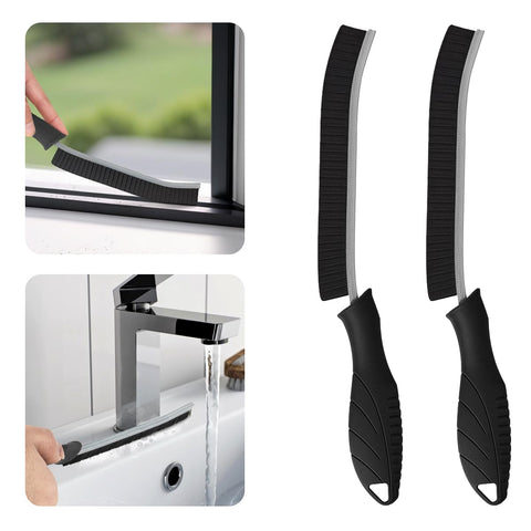 TQRR 2-pack cleaning brush for hard-to-reach crevices and grout lines.