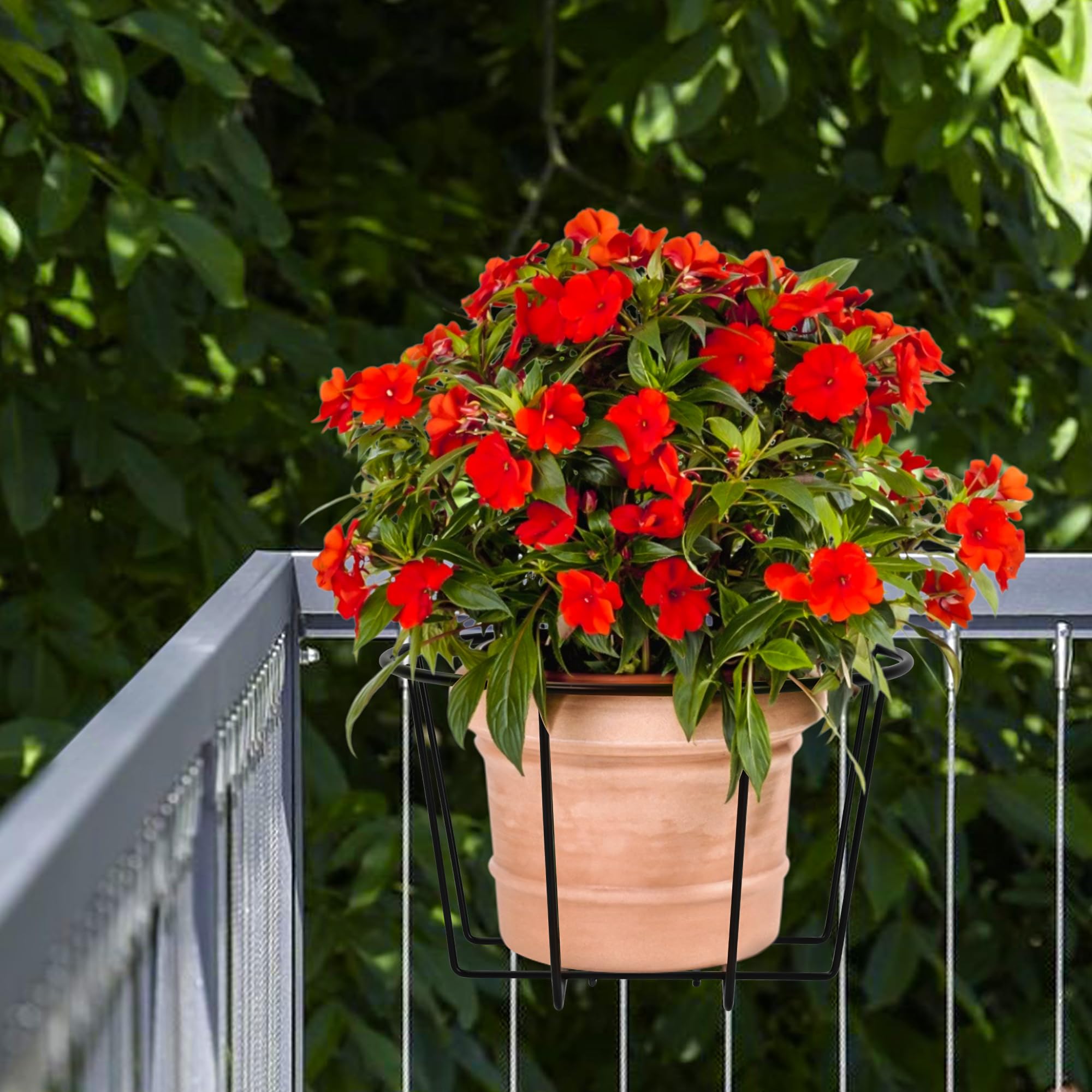 TQVAI detailed dimensions visible on front of planter