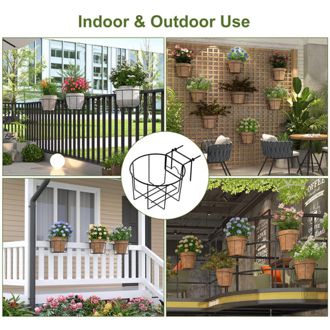 TQVAI easy-assembly railing planter highlights tool-free setup in minutes