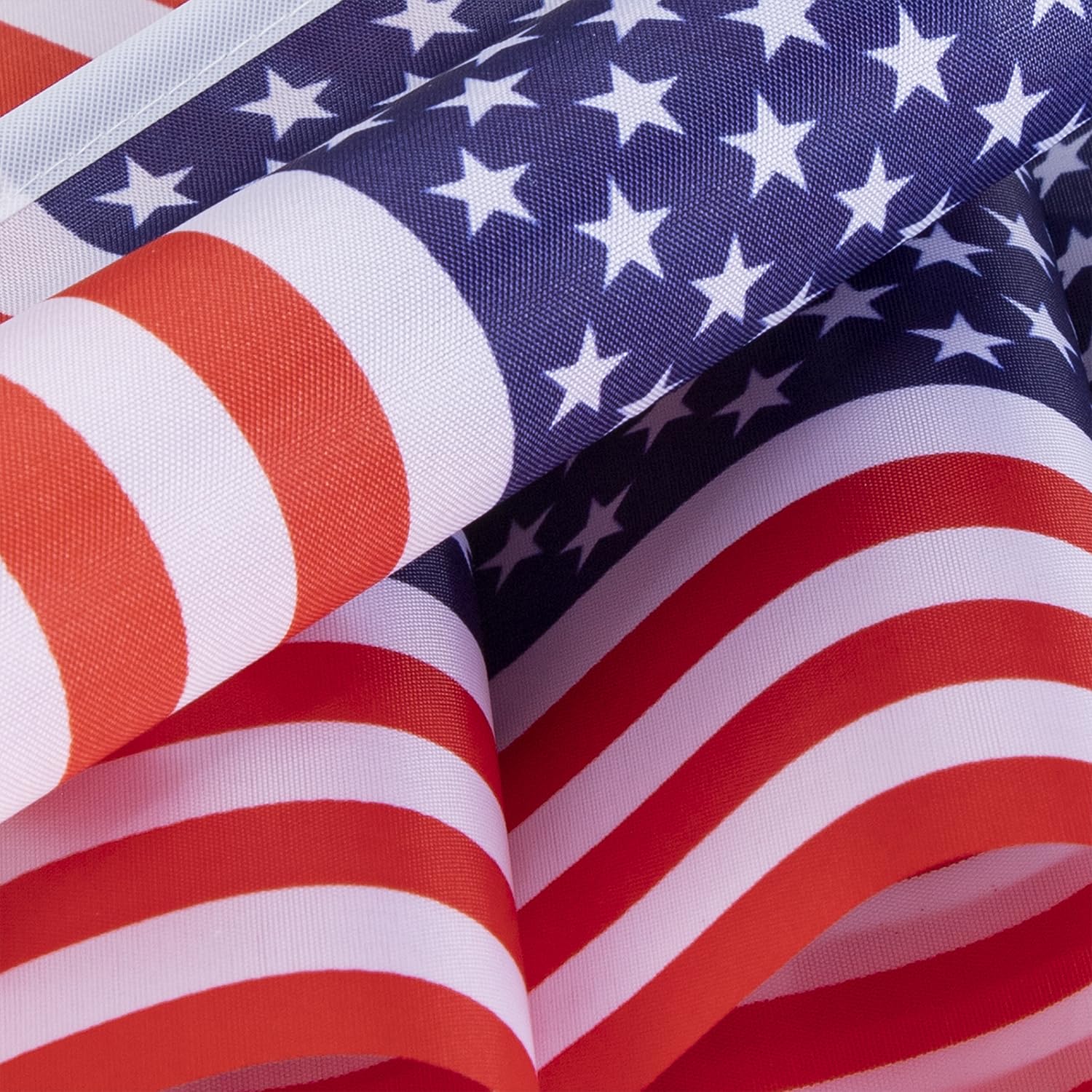 TRA durable polyester flags withstand outdoor use for patriotic events