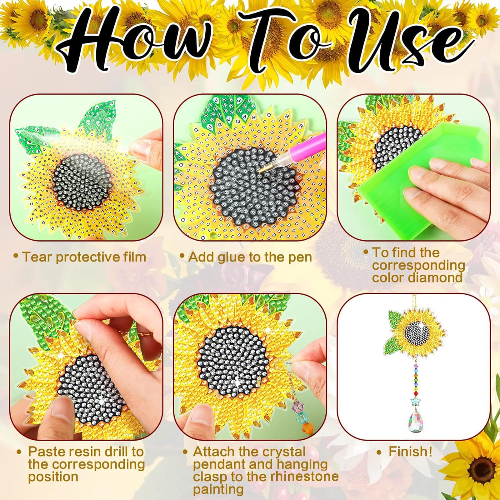 Tradder sunflower gift tag DIY, ideal for holidays and celebrations.