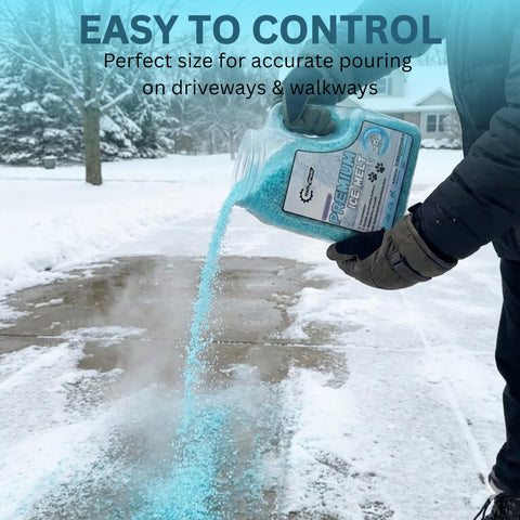 Trade Grade easy-application shake-and-spread pellets without scoops.