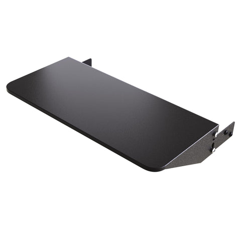 Traeger BAC362 folding front shelf extended for Pro 575 adds extra prep space on the grill.