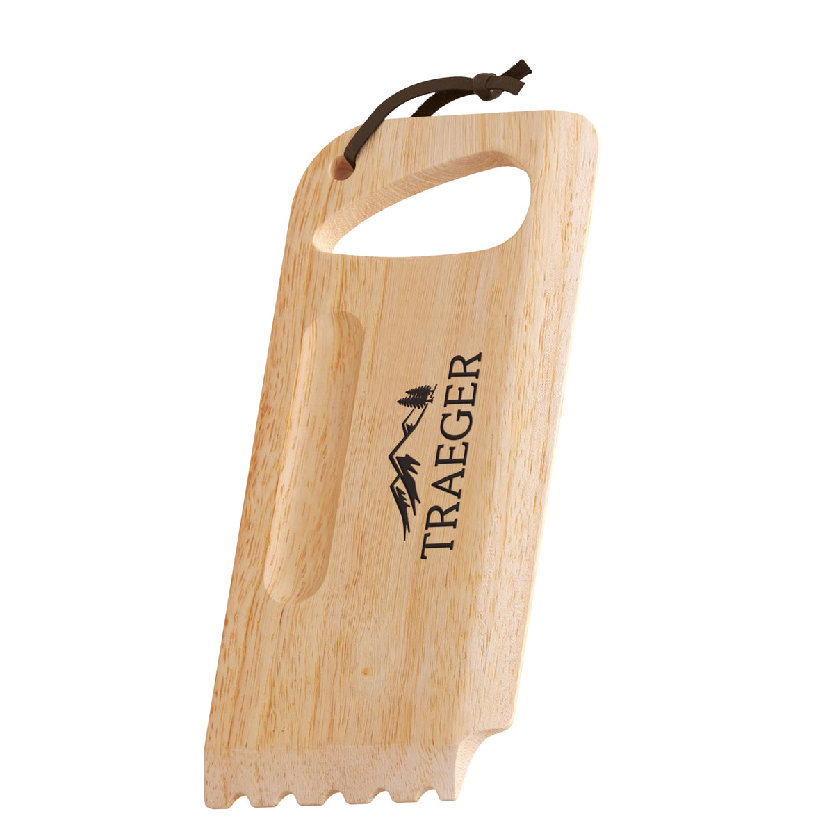 Traeger BAC454 wooden grill scraper cleans grooves safely for grill grates.
