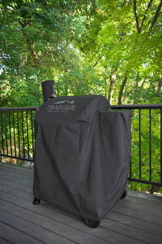 Traeger BAC503 snug-fit design makes cover easy to slip on and off.
