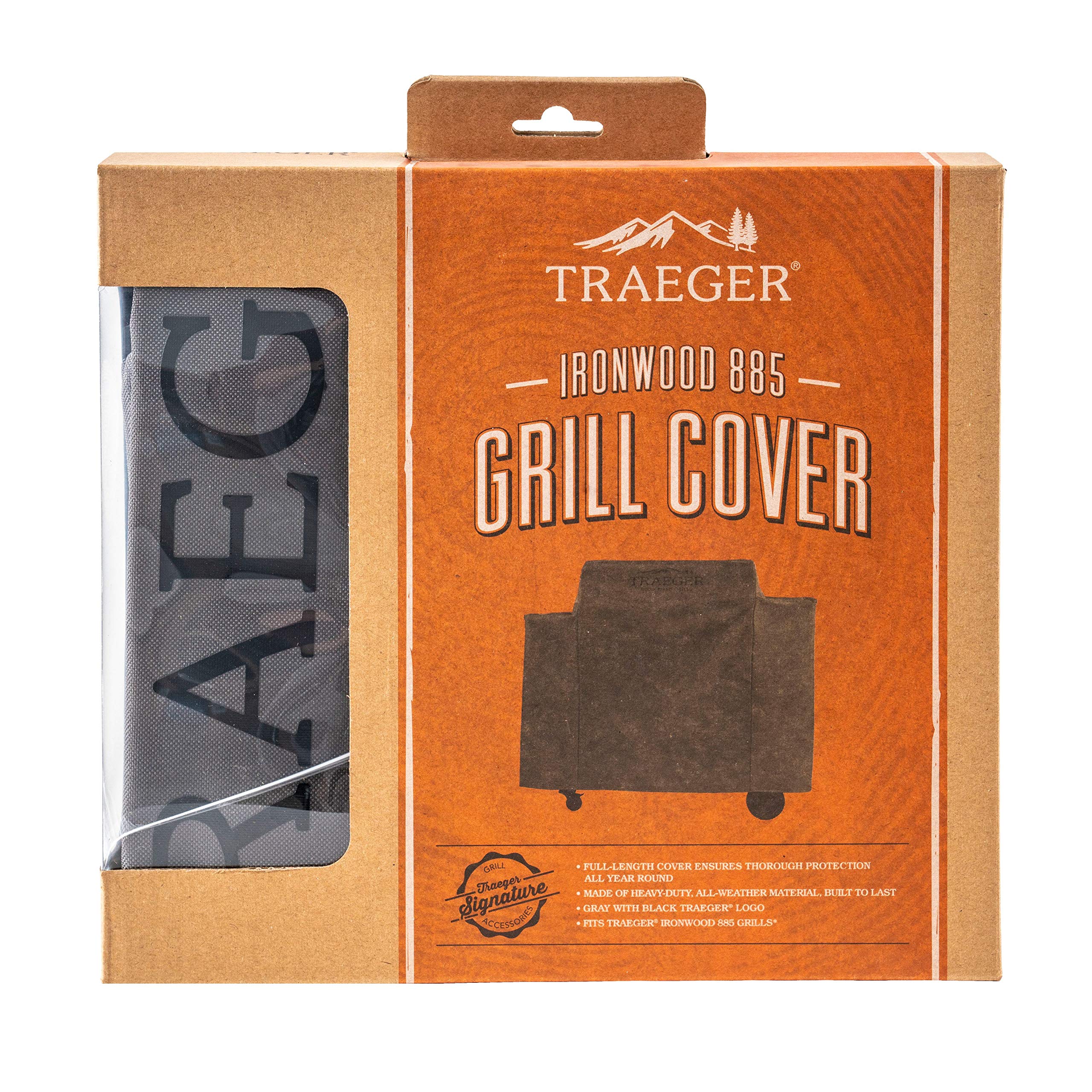 Traeger BAC513 designed to fit Ironwood 885, ensuring snug outdoor protection.