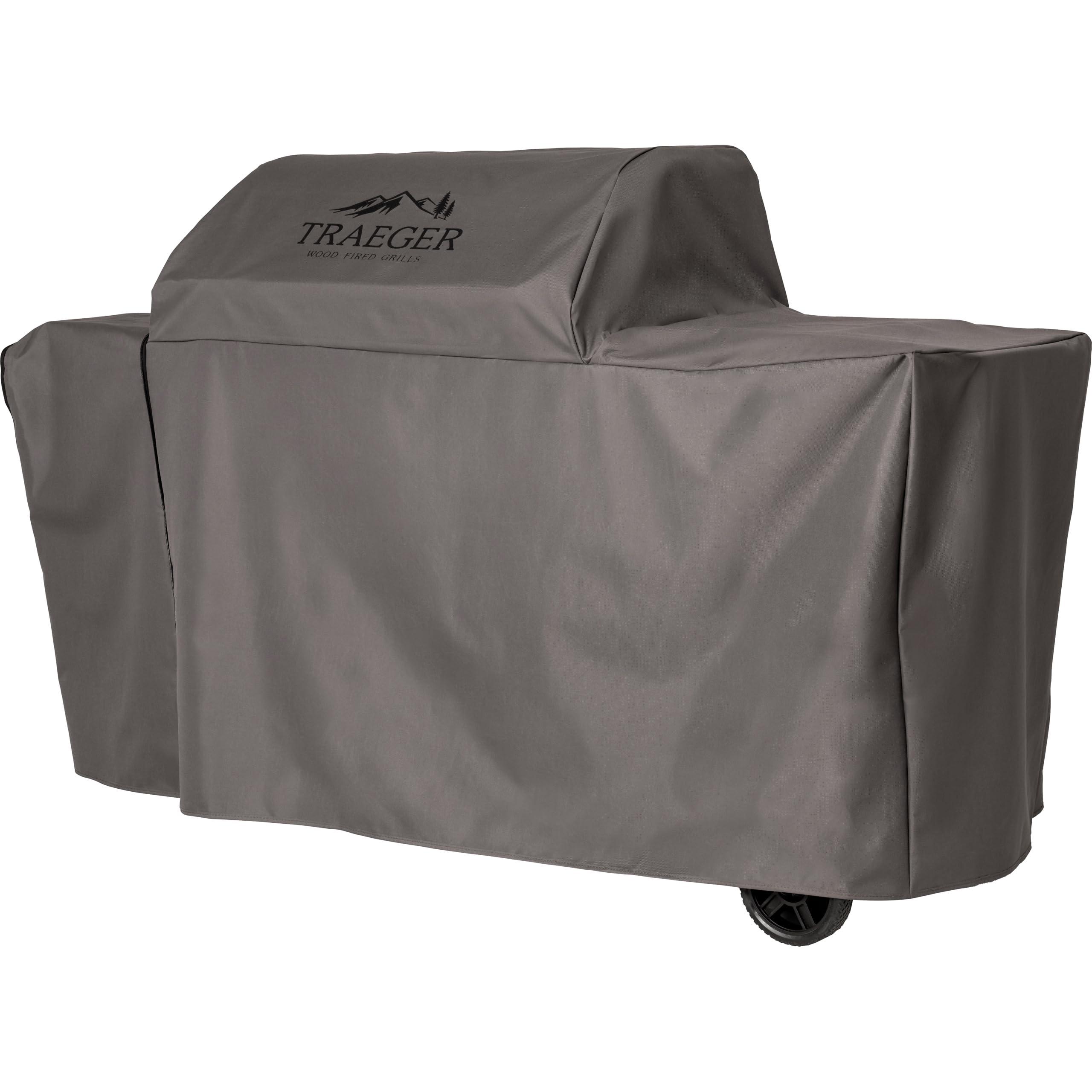 Full-length cover provides year-round protection for the grill