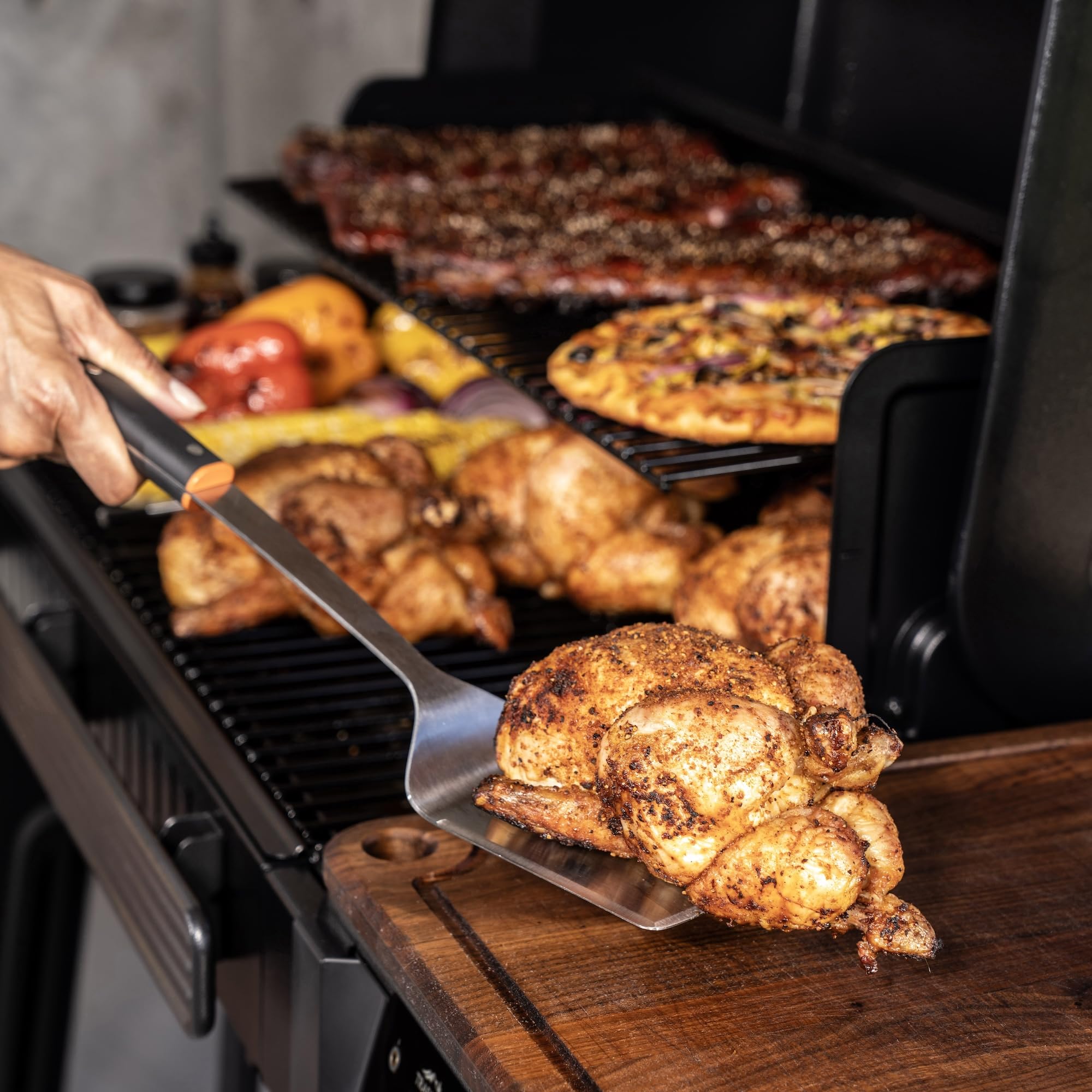Traeger BAC789 spatula hook for convenient hanging storage