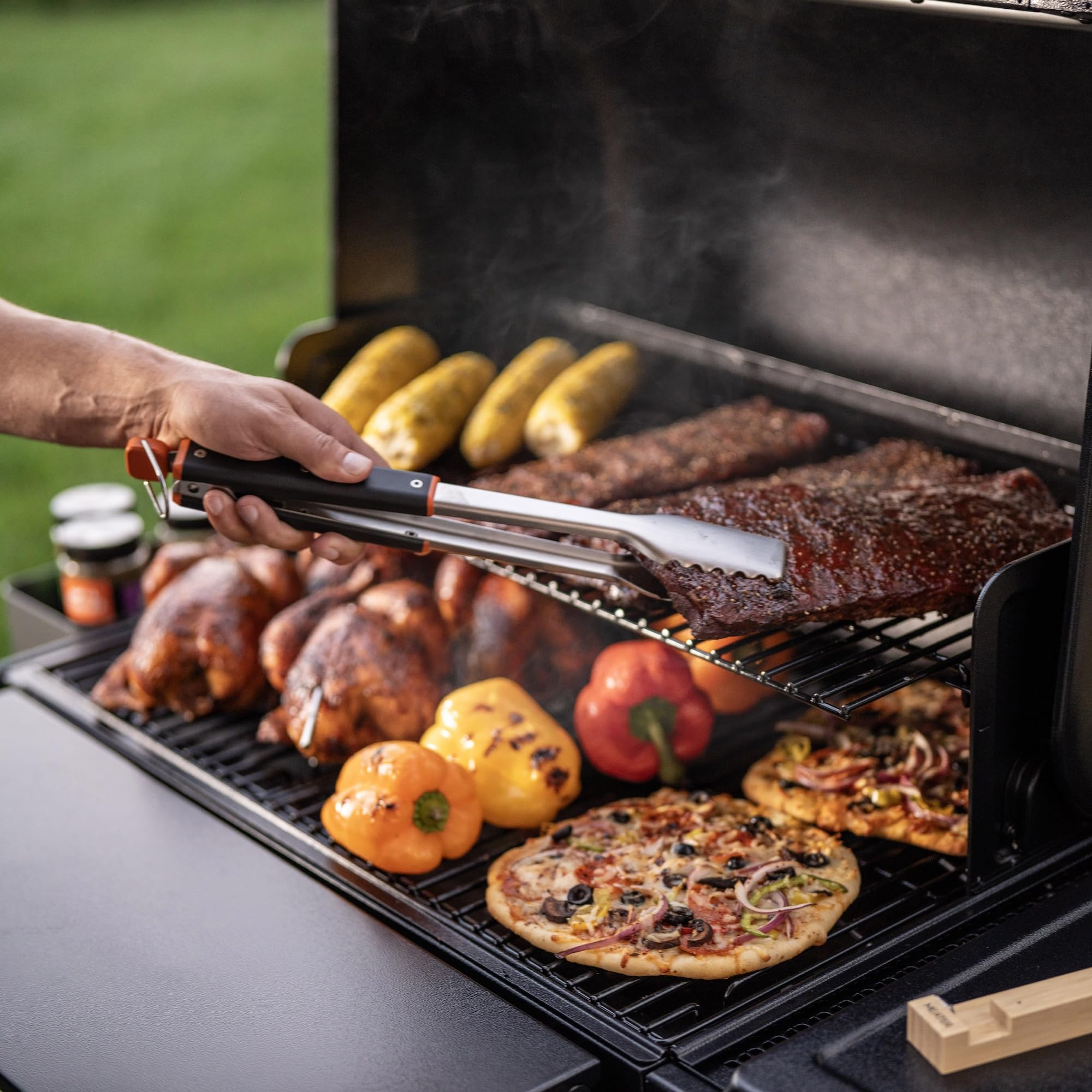 Traeger BAC790 hanging loop for organized grill tool storage.