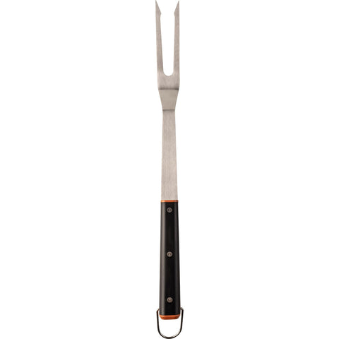 Traeger BAC791 17-inch length keeps hands away from heat while carving meat.