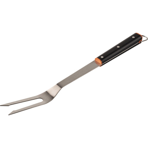 Traeger BAC791 stainless steel BBQ fork for durable grilling and precise carving.
