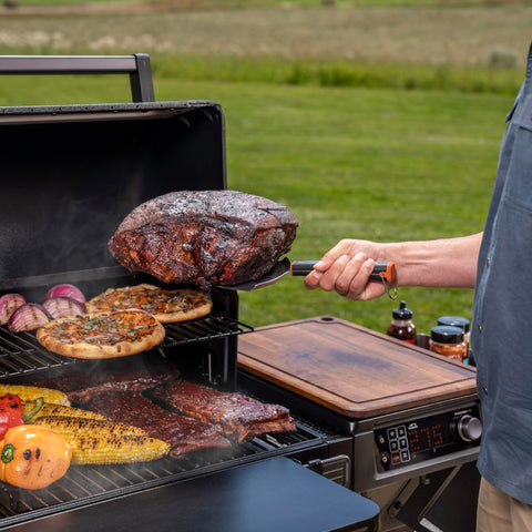Traeger BAC793 dishwasher-safe handle with hanging loop for easy storage