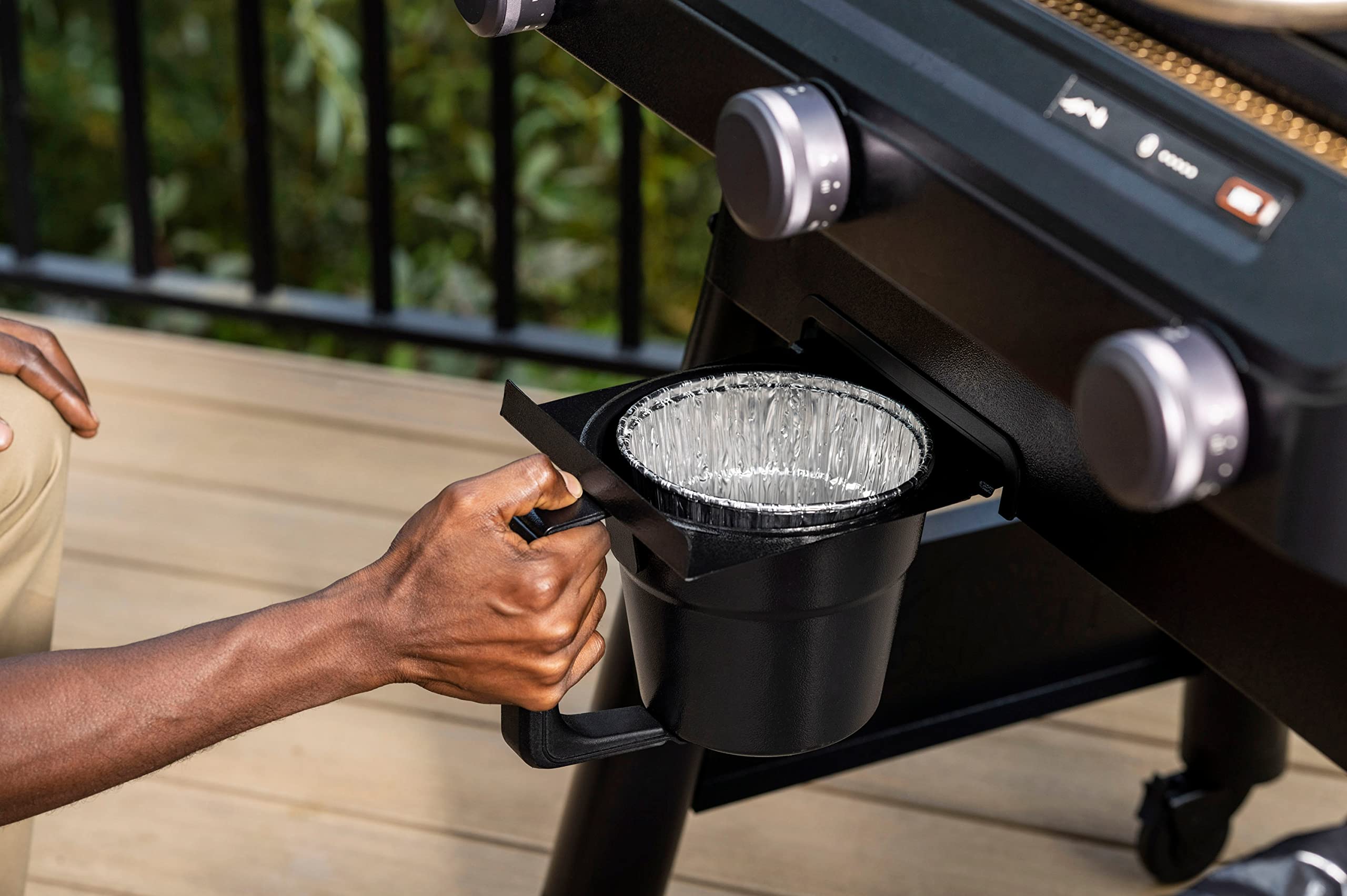 Traeger five-pack convenience enables quick swaps during backyard cookouts.