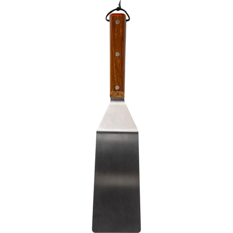Traeger bottle pour enables precise oil and sauce placement on the griddle.