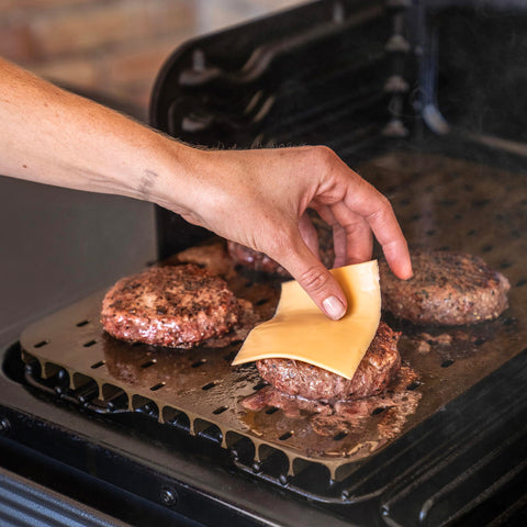 Traeger ModiFIRE anodized aluminum construction for durability.