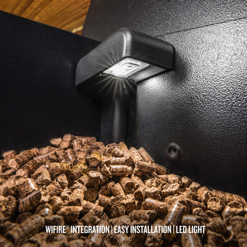 Traeger Pellet Sensor easy installation with included mounting hardware