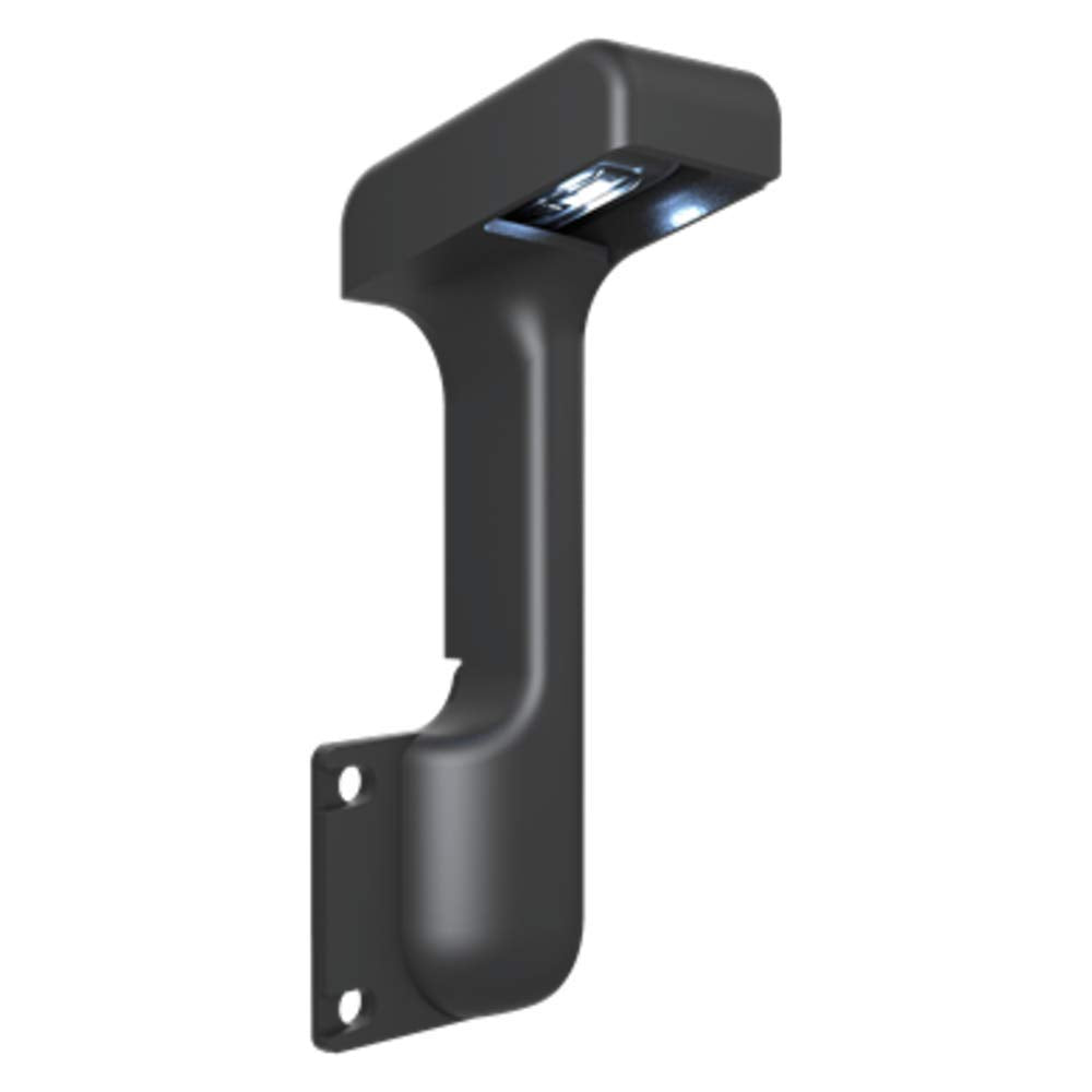 Traeger Pellet Sensor mounted in hopper for steady pellet monitoring