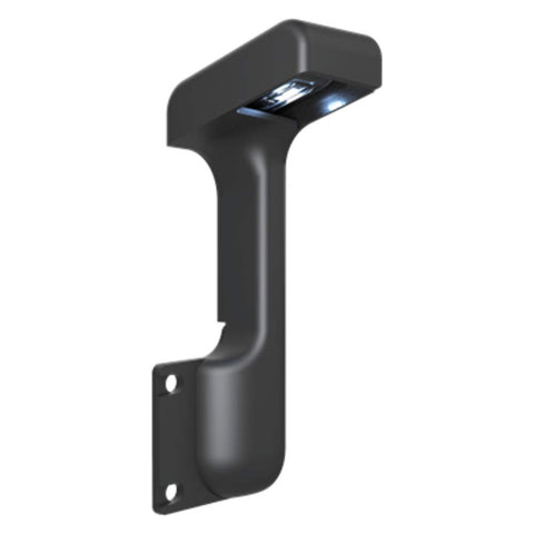 Traeger Pellet Sensor mounted in hopper for steady pellet monitoring