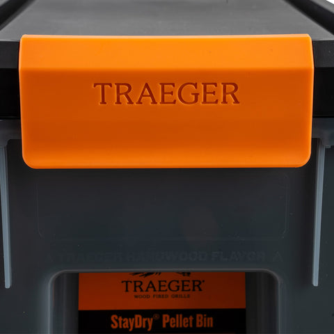 Traeger StayDry flavor stickers aiding quick flavor swaps and organization.