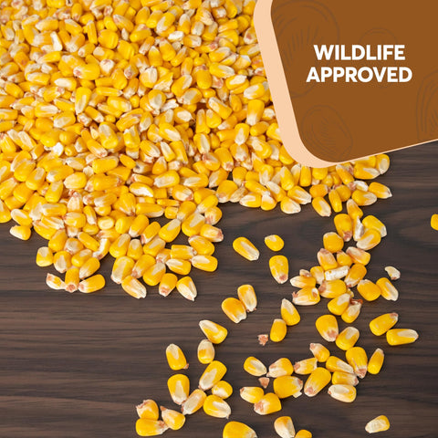 TRAILMARK Naturals bulk-wildlife-corn provides a cost-effective wildlife food option for yards