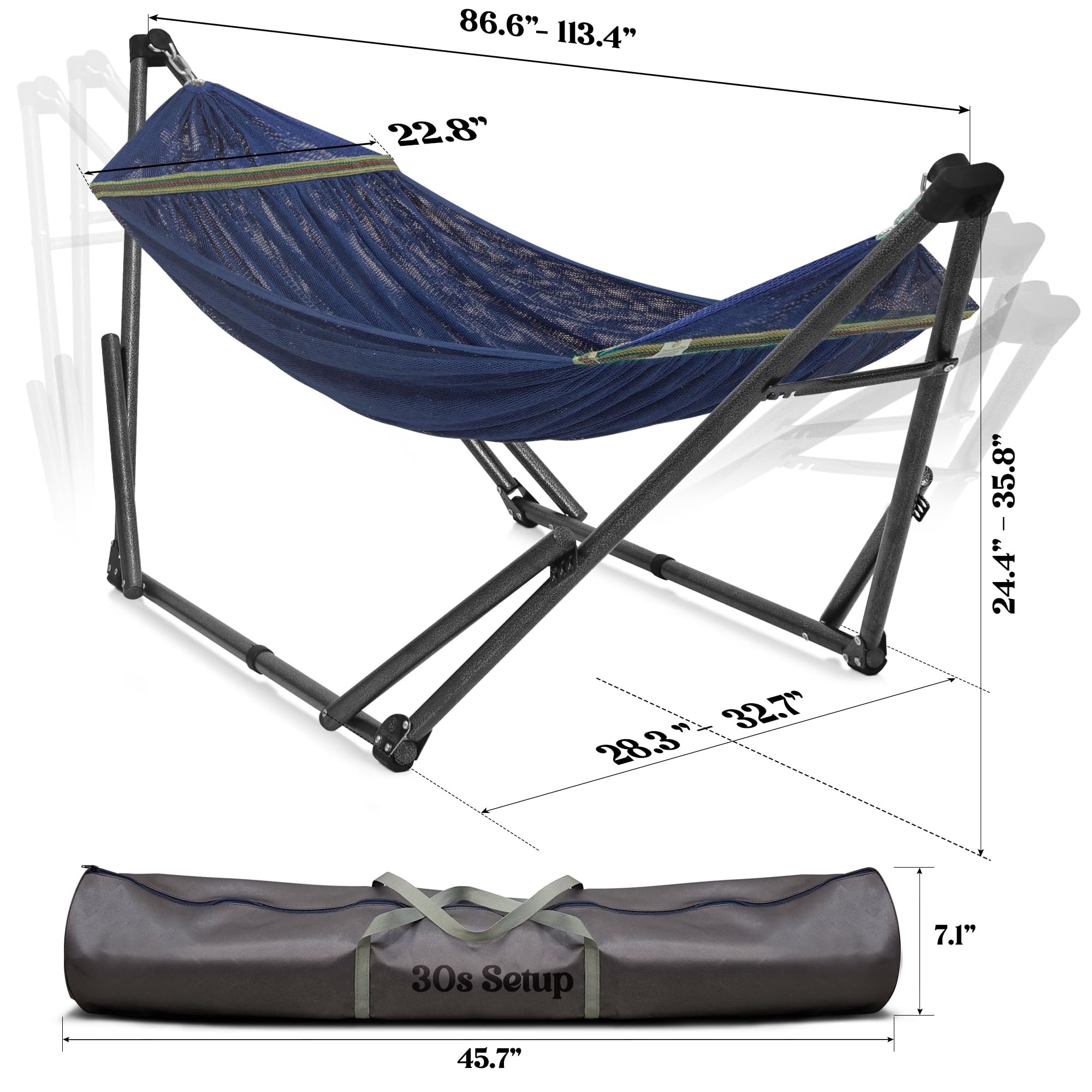 Tranquillo Uniki breathable canvas keeps you cool and comfortable.