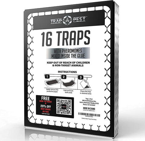 TRAP A PEST stylish design blends with closet decor while guarding fabrics