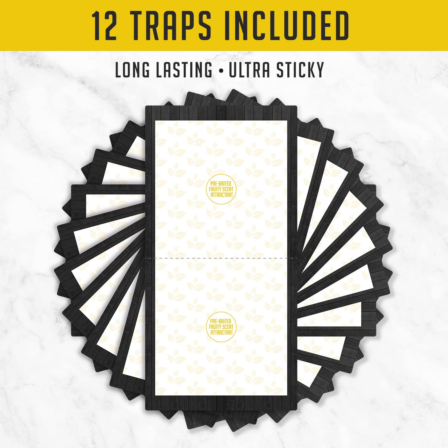 TRAP A PEST extra large glue traps with fruity attractant to lure crickets