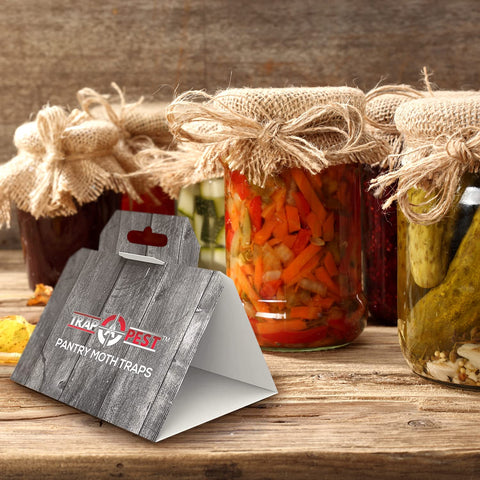 TRAP A PEST elegant design highlights product aesthetic in pantry