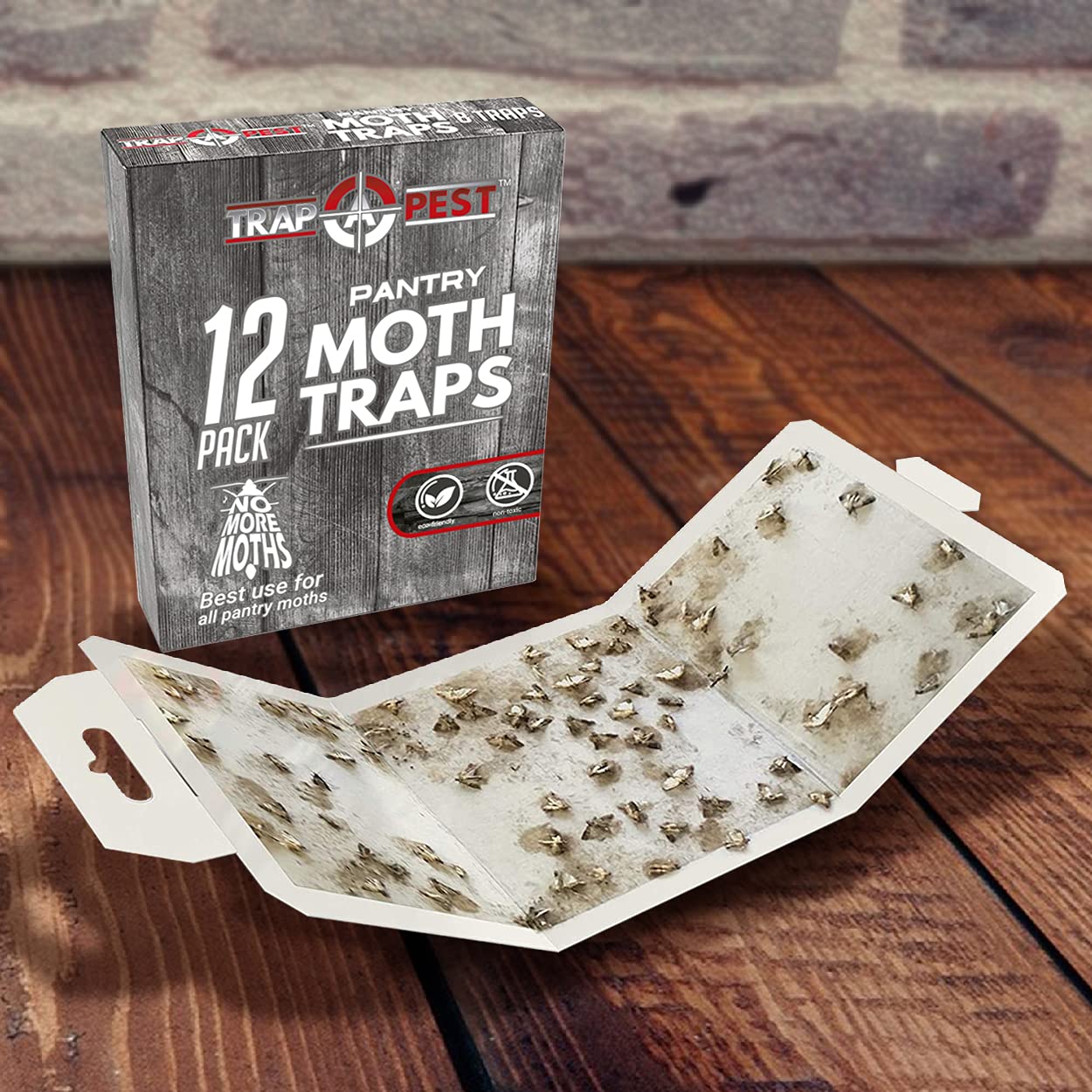 TRAP A PEST pack ready for pantry use, discreet and effective