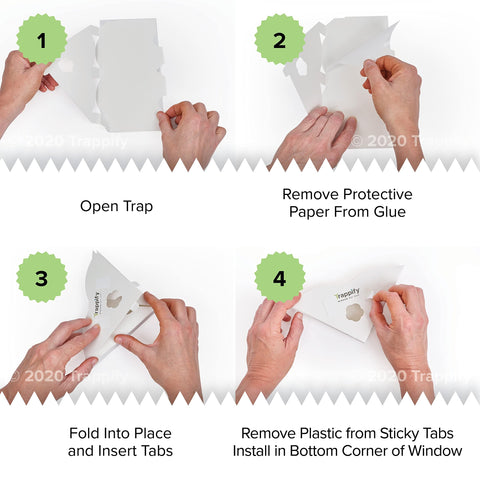 Trappify durable-adhesive features strong grip across 90 days.