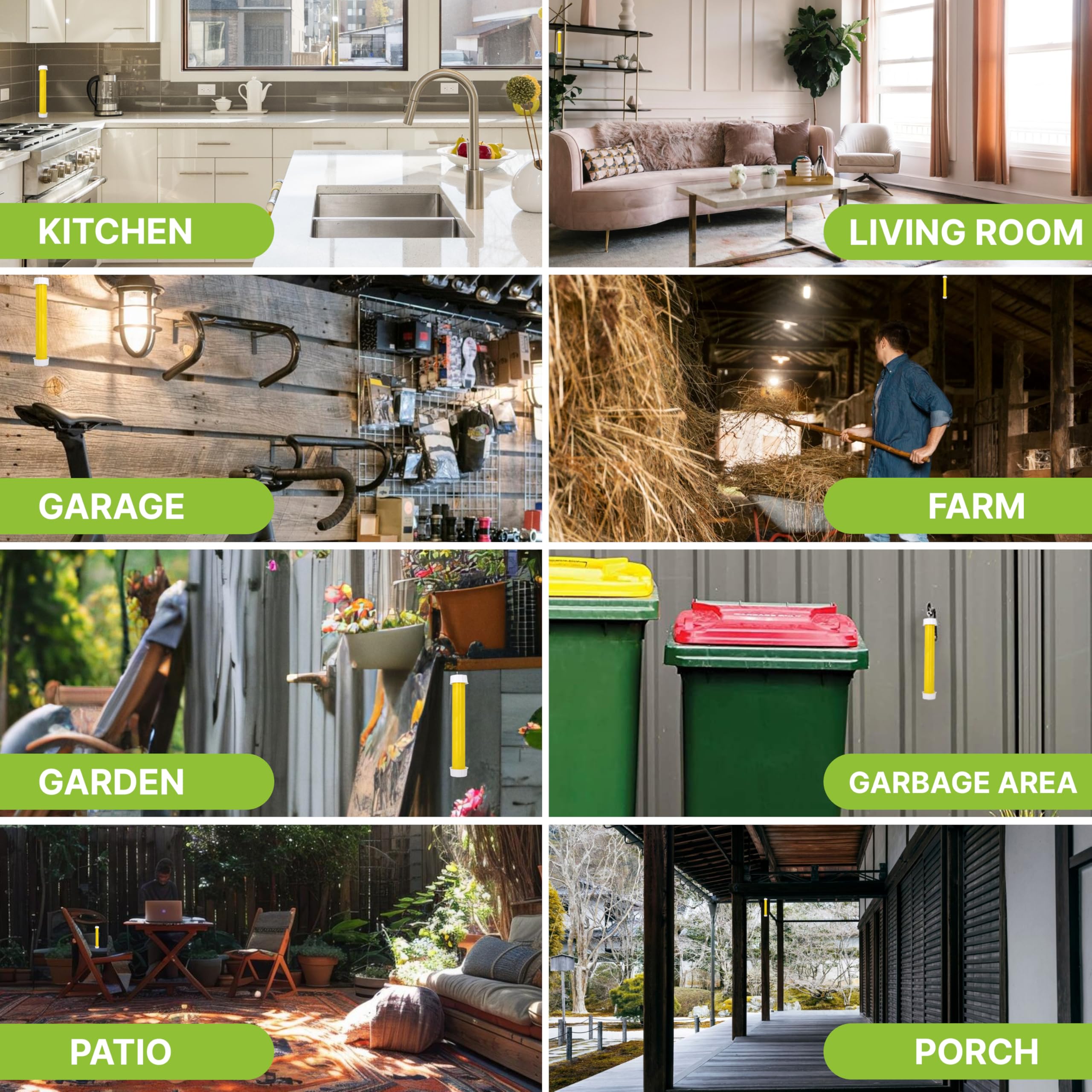 Trappify Patio Garden Use demonstrates outdoor deployment near living spaces.