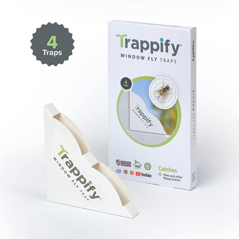 Trappify sticky adhesive close-up highlights durability.