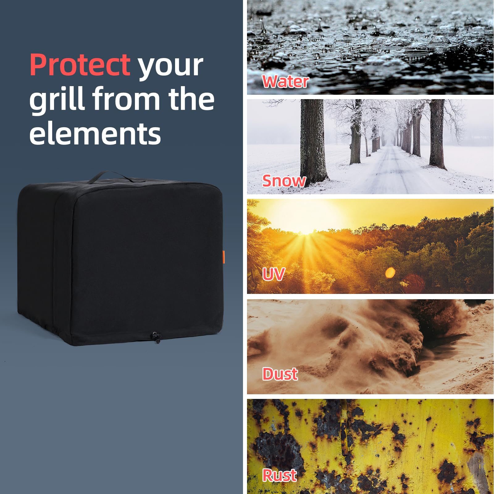 TRAVELIT Ninja OO101 cover easy on-off design for quick setup.