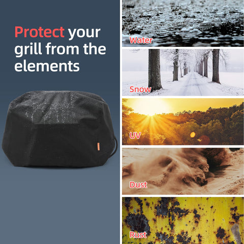 TRAVELIT Ninja Woodfire OG700 cover dual Velcro closures ensure seal