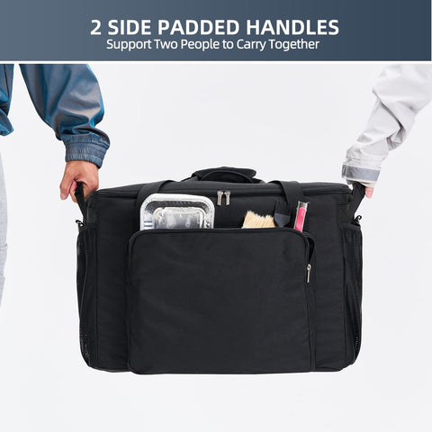 TRAVELIT Ninja Woodfire Pro XL carry bag outer pockets keep tools organized and ready.