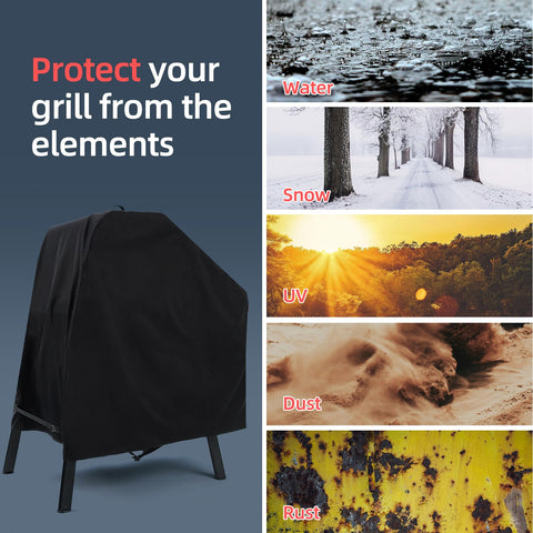 TRAVELIT Ninja XSKUNSTAND cover seals out water for reliable outdoor use.