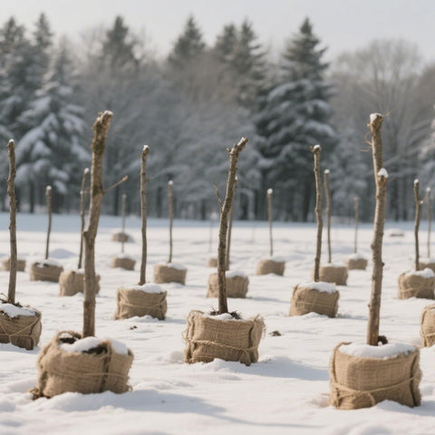 TravLand burlap weed barrier preserves soil nutrients with airflow.