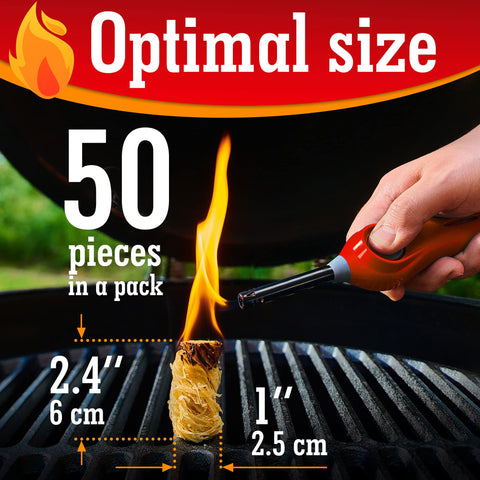 Trazon fire-starter-cubes for fast grill ignition
