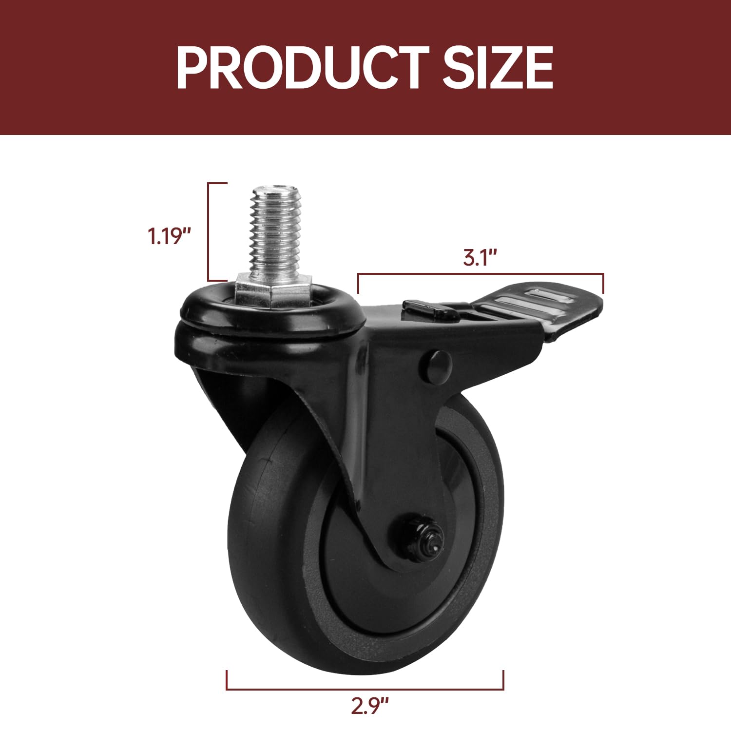 Trdzi caster wheel replacement for Navigator 1150 demonstrates durable build