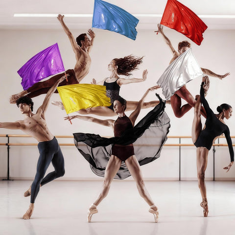 Treasdamic worship flags light pink offer soft, uplifting visuals.