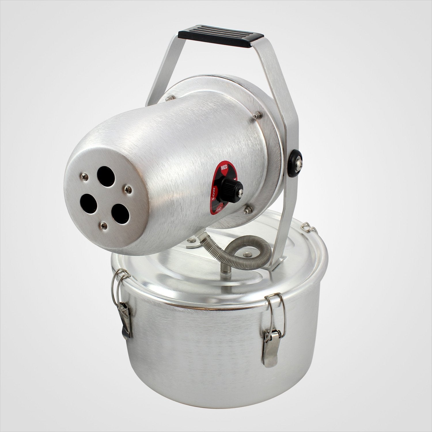 Treasure Hunter Silver Bullet fogger side dial showcasing adjustable controls