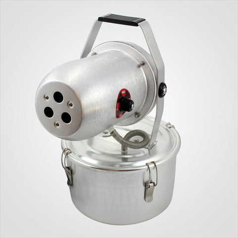 Treasure Hunter Silver Bullet fogger side dial showcasing adjustable controls