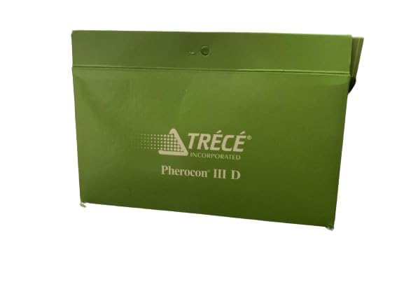 Trece traps offer up to 8 weeks of lure life under favorable weather conditions.