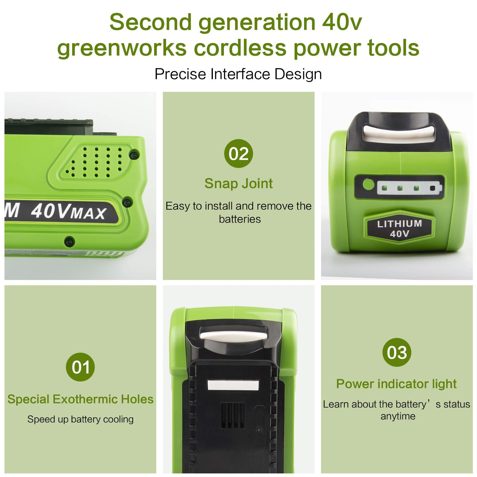 TREE.NB easy snap-in/out design enables quick tool swaps