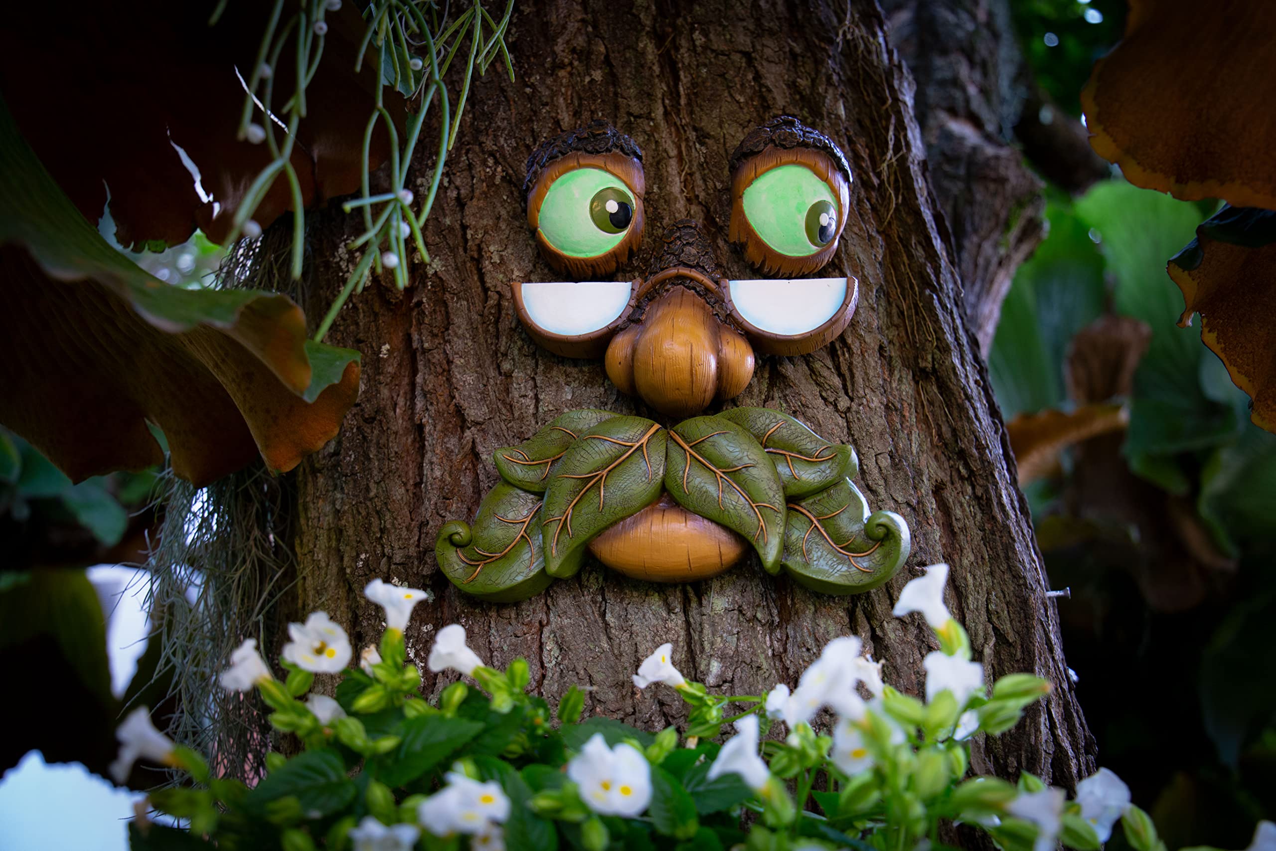 Tree Poetry easy-install with keyhole slot and screws for quick mounting.